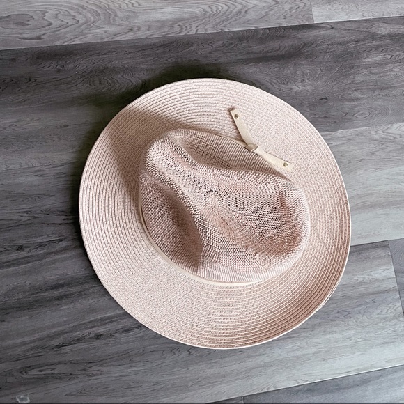 Lauren Conrad Blush Textured Panama Hat - Picture 6 of 6